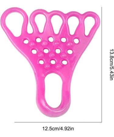 High Elasticity Toe Stretcher for Bunions Correction - 1 Pair Toe Spacers with Bump Massage Points for Women Men (Pink) - Buy Online on GoSupps.com