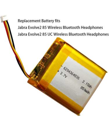 AOLIKES 850mAh Battery Replacement for Jabra Evolve2 85 - Upgrade Your Wireless Headphones | International Shipping Available - Buy Online on GoSupps.com