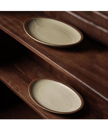 Dinnerware Dishes Plates Fish Plate Ceramic Household Steamed Fish Plate Ceramic Tableware Large Oval Dinner Plate Restaurant Kitchen Retro Flat Plate Dinner Restaurant Family Party Plates (Size : CH Small - Buy Online on GoSupps.com