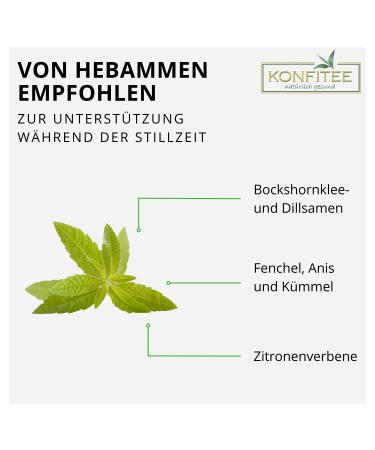 Premium Bio Breastfeeding Tea 500g | Vegan Gluten-Free Natural Herb Blend Additive & Aroma-Free - Buy Online on GoSupps.com