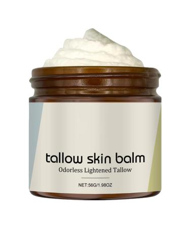 G n rique Tallow Face Cream 56g Face Body Hydrating Cream 1.97x1.93in Natural Facial Moisturizer Sensitive Dry Skins Solution Naturals Skin Care Creams for Dormitory Traveling