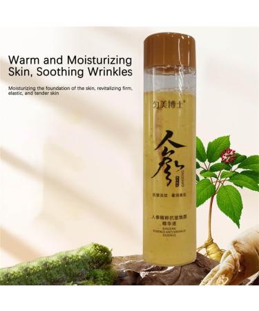 Premium Ginseng Extract Liquid - Anti-Aging Serum & Moisture Cream - Korean Red Ginseng Essence | Fight Collagen Loss & Reduce Folds (2PC) - Buy Online on GoSupps.com
