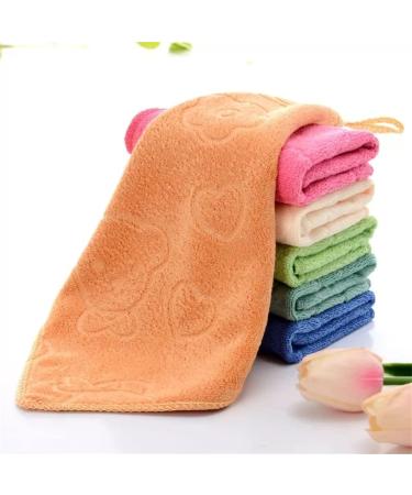 Soft Microfiber Baby Towels 2pc Set | Gray Nursing Towel for Boys and Girls | 25x25cm Wash Cloths - Buy Online on GoSupps.com