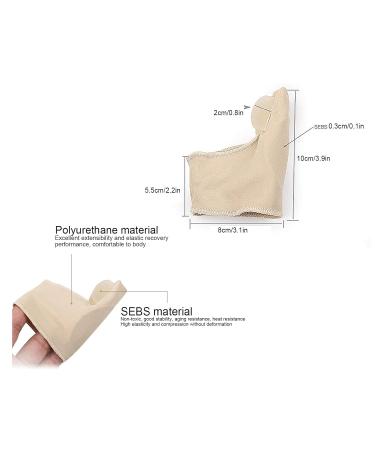 Hallux Valgus Correction - Bunion Relief 2-Hole Toe Separator | Waterproof & Heat Resistant - Buy Online on GoSupps.com