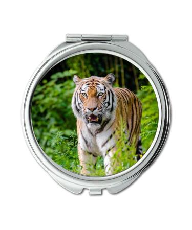 YENDOSTEEN Mirror Travel Mirror animal animal photography big cat pocket mirror portable mirror