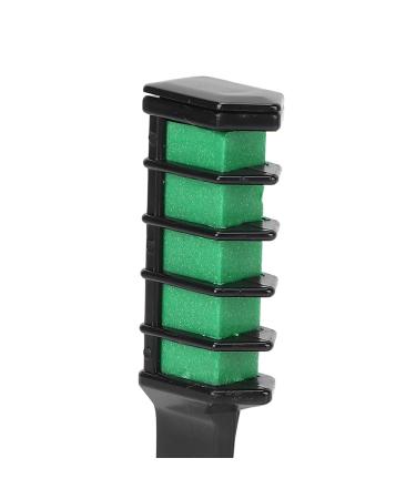 Temporary Hair Chamber Comb - Portable Disposable Hair Color Pencils for Cosplay | Dark Fluorescent Green - Buy Online on GoSupps.com