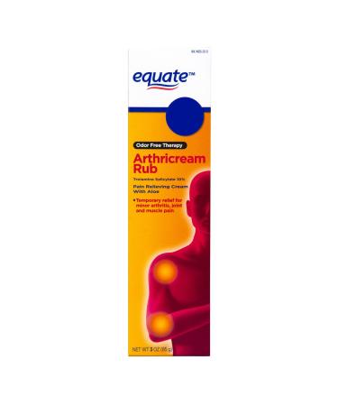Equate - Arthritiscream Rub Pain Relieving Creme 3 oz