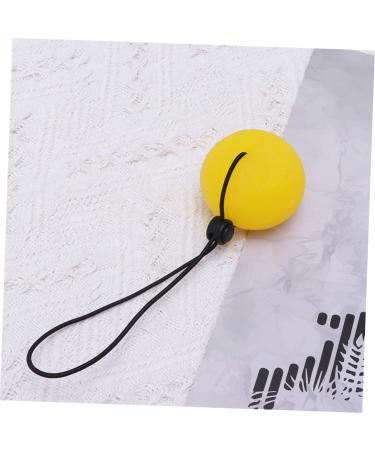 Strengthen Your Grip: Healeved 5.3cm Yellow Squeeze Ball for Hand & Wrist Exercises - Ideal for Fitness & Rehabilitation - Buy Online on GoSupps.com