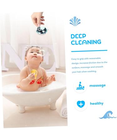 Beavorty 6 STK Shampoo Brush for Children | Scalp Cleaner & Massager | Headwasser Hair Wash Scrubber - Buy Online on GoSupps.com
