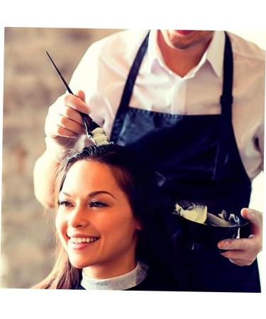 PopetPop Hair Dye Tools Set - 4 Plastic Oil Bowls with Handles for Professional Hair Dyeing - 14x14x6cm Black Fermentation & Application - Buy Online on GoSupps.com