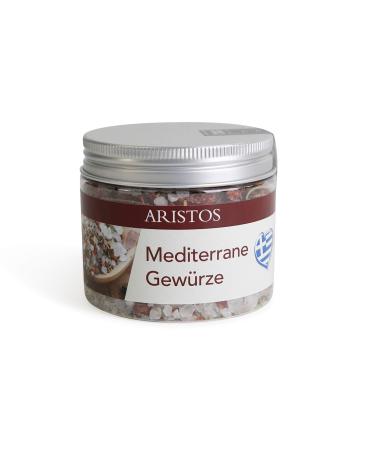 ARISTOS ARISTOS Coarse Sea Salt for Greek Salt Mill Refill | 200g (Mediterranean Herbs)
