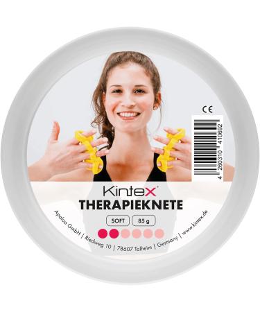 Kintex Therapy Putty 85g - 6 Strengths for Hand Training & Therapy | Soft Yellow Physio Putty Squeezer - Buy Online on GoSupps.com