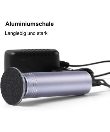 Adjustable Speed Electric Corneal Remover - Professional Pedicure Tool with 60 Replacement Grinding Pillows for Dead Skin & Cracked Feet - Buy Online on GoSupps.com