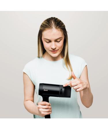 Shark STYLE iQ Ionic hairdryer and styler fast drying without thermal damage dry and style your hair in one step 2in1 concentrator and hairdressing guide 1600 W black HD102EU Black And Rose Gold - Buy Online on GoSupps.com