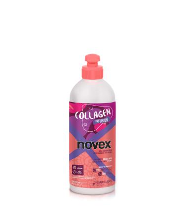 NOVEX Vegan Collagen Infusion Leave-In Formula | Repair Frizz & Enhance Shine for Thin Dull Hair - 300ml - Buy Online on GoSupps.com