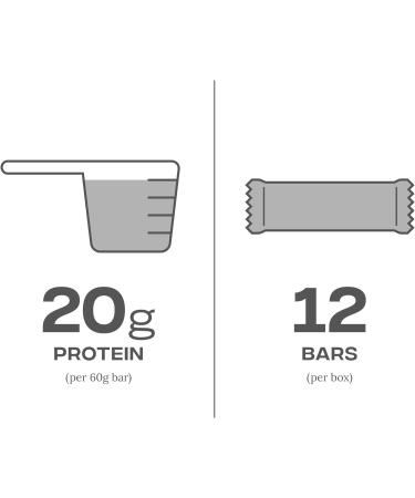 Reflex Nutrition R-Bar Protein Bar 20g Whey Protein - Double Chocolate Brownie (12x60g) | Low Sugar, High Fiber - Buy Online on GoSupps.com
