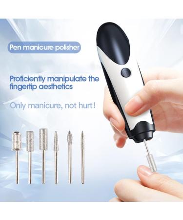 Cordless Electric Nail Drill Machine Cordless Electric Nail Drill Machine Hand Foot Care Tool for Nail Grind Trim Polish - Buy Online on GoSupps.com