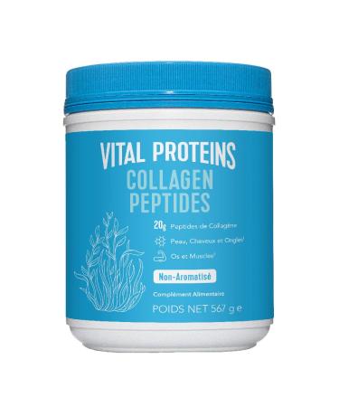 Vital Proteins Drinking Collagen Food Supplement Hydrolyzed Collagen Peptides Unflavored 20 oz