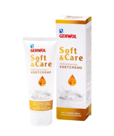 Gehwol Soft & Care - Nourishing foot cream - The cream provides a pleasantly soft feeling on feet and legs - Tube 75ml