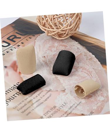 Lurrose Silicone Gel Toe Sleeves - 2 Pairs | Soft Hand Toe Protectors | Closed Toe Covers for Maximum Comfort | Nylon Material | 4x2.6cm - Buy Online on GoSupps.com