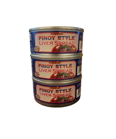 Pinoy Style Liver Spread 78 g Set of 3