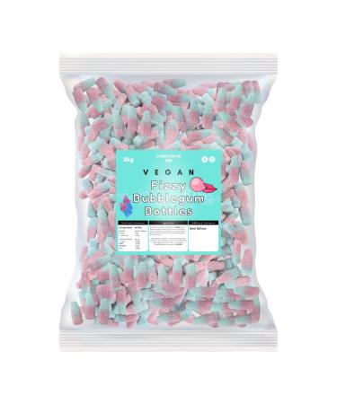 Candycrave - Fizzy Bubblegum Bottles 2Kg Bulk Bag