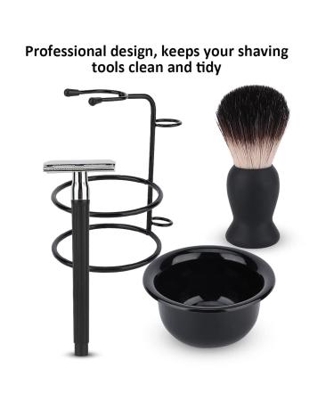 Professional Beard Shaving Set - Safe Shaving Brush Bowl Stand & Mustache Tools for Ultimate Grooming - Buy Online on GoSupps.com