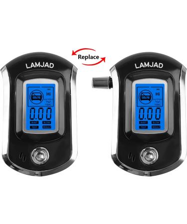 LAMJAD 50 PCS Professional breathalyzer mouthpieces breathalyzer AT6000 Police Grade High Accuracy (AT6000-50Z) - Buy Online on GoSupps.com