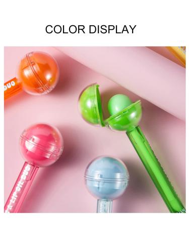 AKARY Lip Gloss and Lip Balm Combo - Lollipop Chamele Lipgloss & Chapstick - Novelty Moisturizing Lip Oil Duo - Orange Lip Glaze Luster for Women and Girls - Buy Online on GoSupps.com