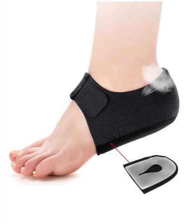 Heel Sleeves Cushions Heel Protectors Heel Support for Plantar Fasciitis Achilles Tendonitis Heel Spur Cracked Heels - Heel Cups Heel Pads Heel Cushion Foot Sleeve to Relieve Heel Pain