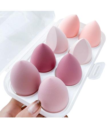 8 Pcs Makeup Sponges Blender Set Sponge Blending Blender Cosmetic Sponge