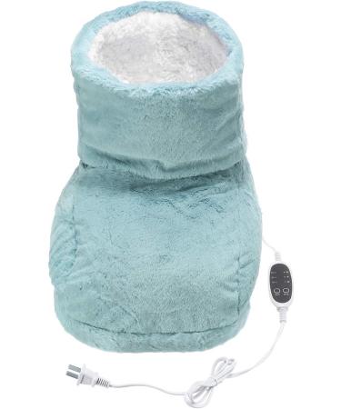 C-Funn Electric Foot Heater Warmer - Adjustable Temperature Heating Slippers in Green | Comfortable Winter Footwear - Buy Online on GoSupps.com