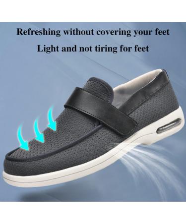 Unisex Diabetic Slippers for Plantar Fasciitis - Adjustable Orthopedic Shoes for Swollen & Sensitive Feet | Ideal Comfort for Men & Women - Buy Online on GoSupps.com