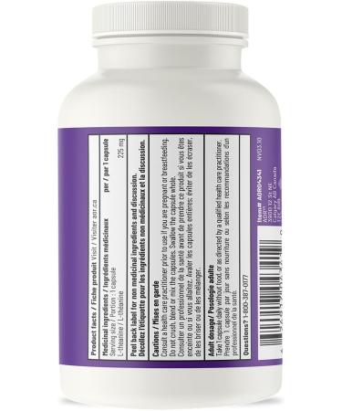 AOR - Zen Theanine 225mg 120 Capsules - L-Theanine Supplement for Mental Health Mood Support Cognitive Support Calm Support Supplement Focus Supplement Relaxation and Sleep Support 120 count (Pack of 1) - Buy Online on GoSupps.com