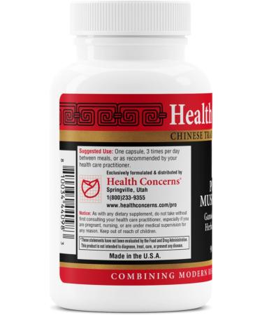 Health Concerns Power Mushrooms Immune System & Natural Energy Support Adaptogenic Mushroom Supplement with Reishi Tremella Maitake Poria Traditional Chinese Herbal Supplement - 90 Capsules 90 Count (Pack of 1) - Buy Online on GoSupps.com