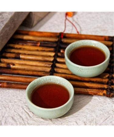 200g (0.44LB) Th Pu-erh vieilli Th chinois Yunnan cuit puerh Th rouge Nourriture verte Th noir Th chinois Shu Cha Th Puerh Nourriture saine Vieux arbres Th Puh th cuit - Buy Online on GoSupps.com