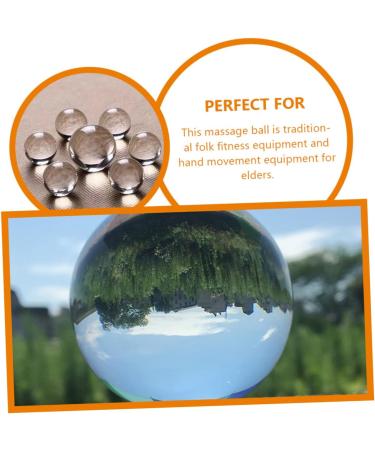 Buy Lurrose Crystal Fitness Balls - Chinese Massage & Stress Relief Exercise Balls for Healing & Relaxation - Buy Online on GoSupps.com