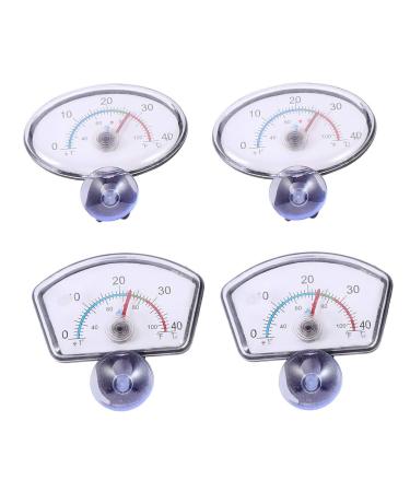 4pcs Pointer Thermometer Digital Thermometer Aquarium Themometer Thermometer for Fish Tank Number