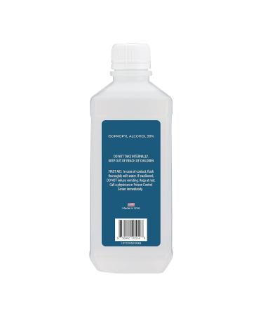 99% Isopropyl Alcohol 16 oz. Bottle - Epic Medical Supply General Purpose Cleaner (2 Pack) - Buy Online on GoSupps.com