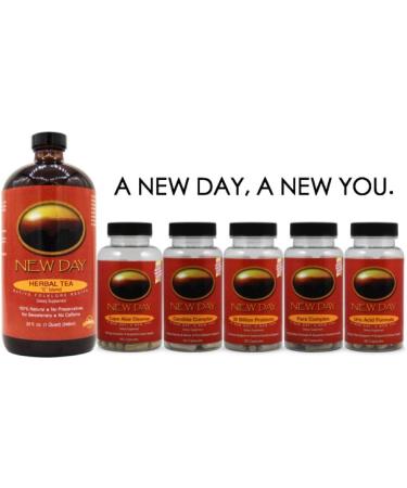 New Day Cape Aloe 15 Day Cleanse with New Day 30 Billion Probiotic Time Release 30 Vegetable Cap 30 Servings Non-GMO Combo Pack - Buy Online on GoSupps.com