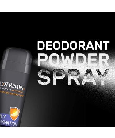 Lotrimin AF Athlete's Foot Prevention Deodorant Powder Spray 5.6oz - Buy Online on GoSupps.com