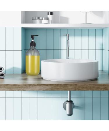 2-Pack 500ml Shampoo & Shower Gel Bottles - Refillable Pumping Plastic Soap Dispenser with Funnels & Labels (Gray) | Ideal for Lotions & Shampoos - Buy Online on GoSupps.com