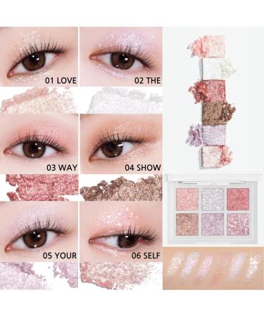Buy OH:MY Glitter Pop Eyeshadow Palette - 3 Vibrant Colors High Pigment & Long-Lasting Eye Makeup | Korea Shimmer & Highlighter - Buy Online on GoSupps.com