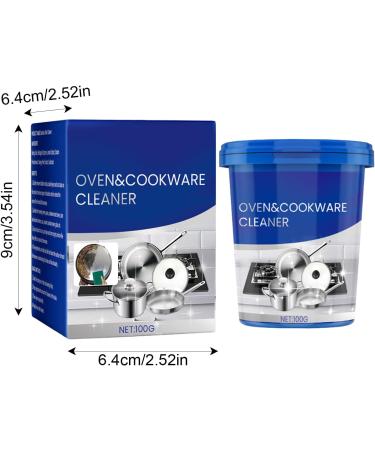 Kitchen All Purpose Cleaning Powder | Instant Cleaning Foam Powder for Rust - Household Multifunctional Strong Cleaning Agent Stubborn Stains Remover Dtt - Buy Online on GoSupps.com