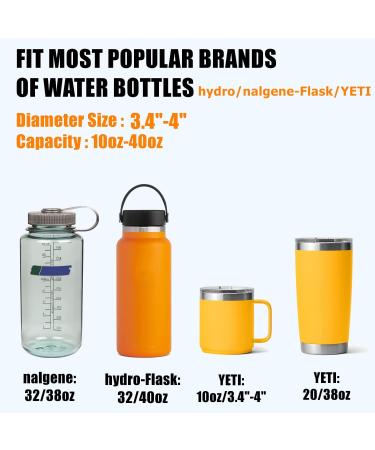 Adjustable Car Cup Holder Expander for YETI, Hydro Flask, Nalgene - Fits 10/46 oz Bottles, Mugs, Cups - 1 Pack - Buy Online on GoSupps.com