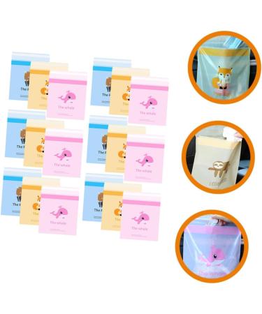 60pcs Healeved Car Trash Bags - Disposable Vomit Pouch for Carsick Pregnant Women - Portable Cleaning Bag - Buy Online on GoSupps.com