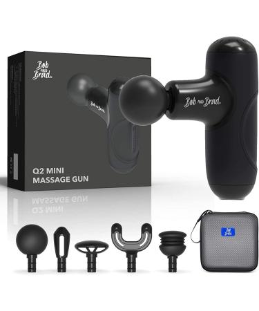BOB AND BRAD Q2 Mini Massage Gun: Portable Pocket-Sized Percussion Massager with Carry Case - Buy Online on GoSupps.com