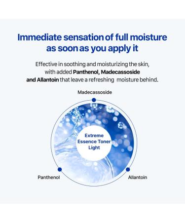 Real Barrier Extreme Essence Toner Light 6.76 Fl Oz | Hyaluronic Acid Panthenol Face Moisturizer for Sensitive Dry Skin | Soothing & Hydrating Moisturizing Toner for Face | Korean Skin Care - Buy Online on GoSupps.com