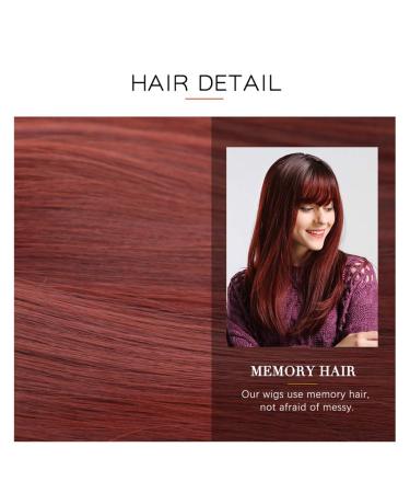 Buy Brazilian Straight Long Hair Wigs for Women - Perfect for Parties & Vintage Styles (50s 60s 70s 80s) - International Shipping Available - Buy Online on GoSupps.com