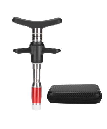 Activator chiropractic tool manual one-head vertebral massager 10 steps portable chiropractic adjustment tool for muscle relaxation (red)